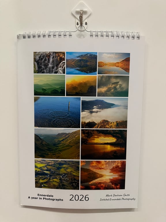 A4 2026 Calendar. A year in Ennerdale Valley, Western Lake District.