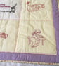Wallhanging for Sewing Room, Lap Quilt,  Knee Warmer when at Sewing Machine. - Image 3