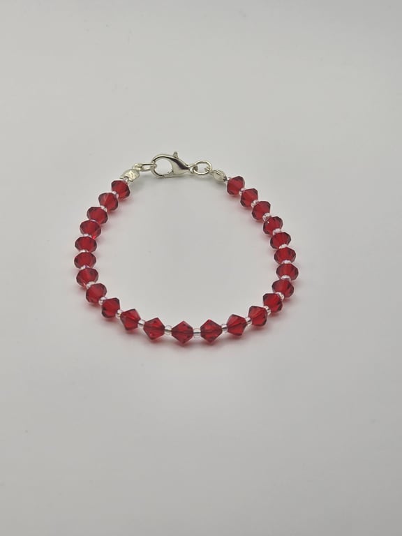 Preciosa Crystal Bracelet - Siam