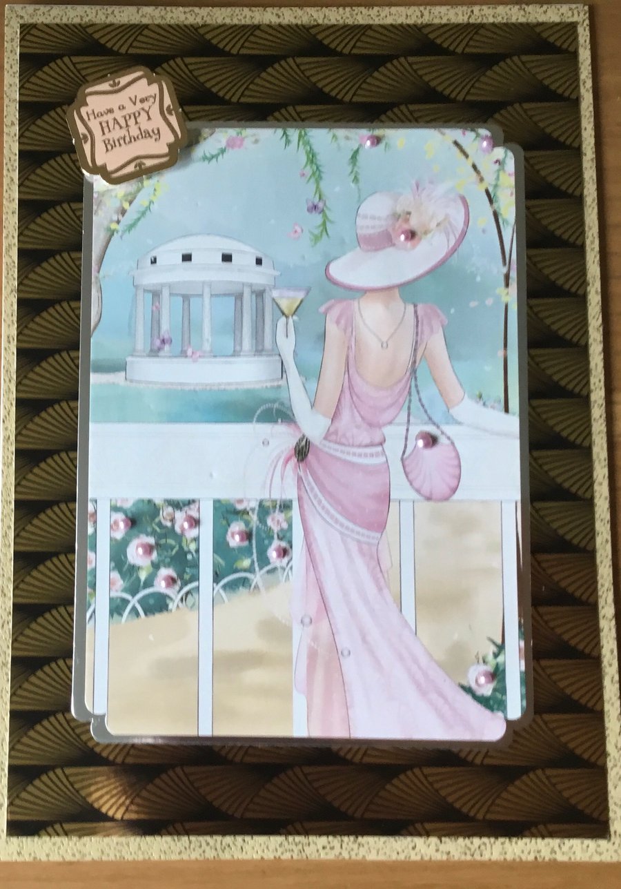 Art Deco Card