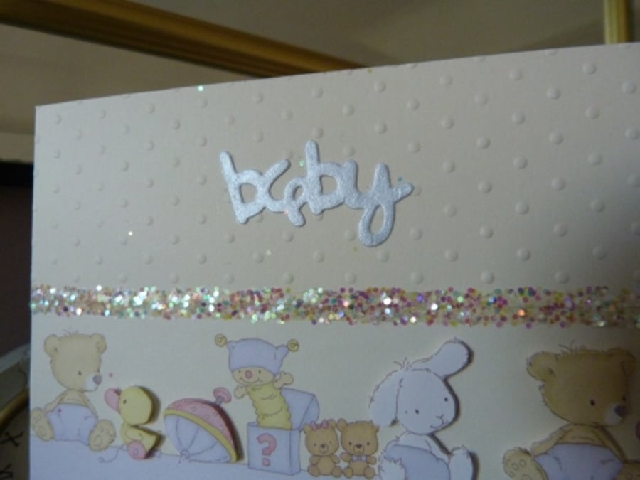 Baby Toys New Baby Boy card