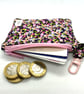 Coin purse, Quilted purse, Zipped coin purse, Card holder, Clip-in purse - Image 5