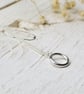 Simplicity circle dangle earrings - Image 4