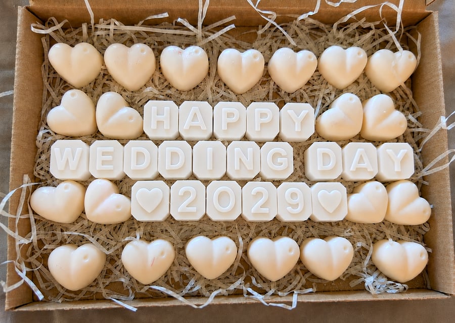 Personalised Happy Wedding Day Gift Box, Wedding Gift,  Bride & Groom Present