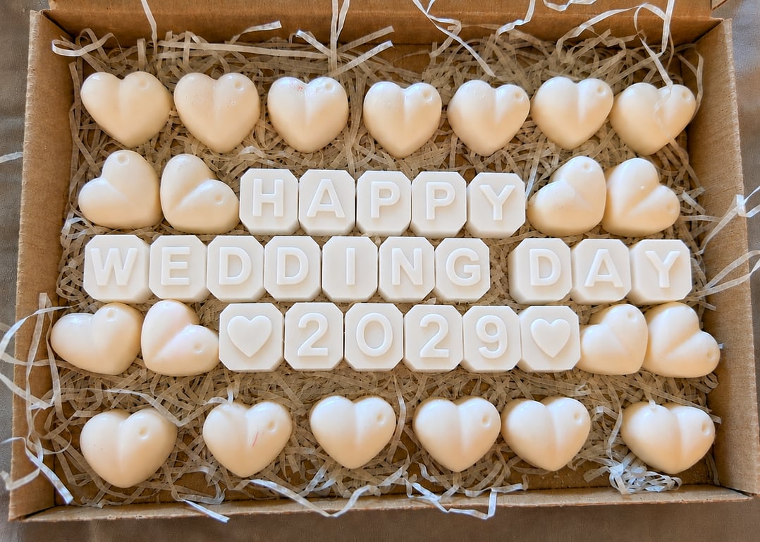 Personalised Happy Wedding Day Gift Box, Wedding Gift,  Bride & Groom Present