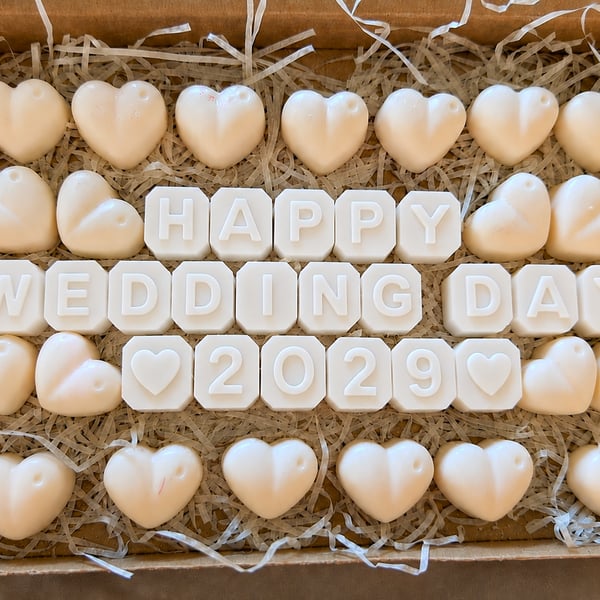 Personalised Happy Wedding Day Gift Box, Wedding Gift,  Bride & Groom Present