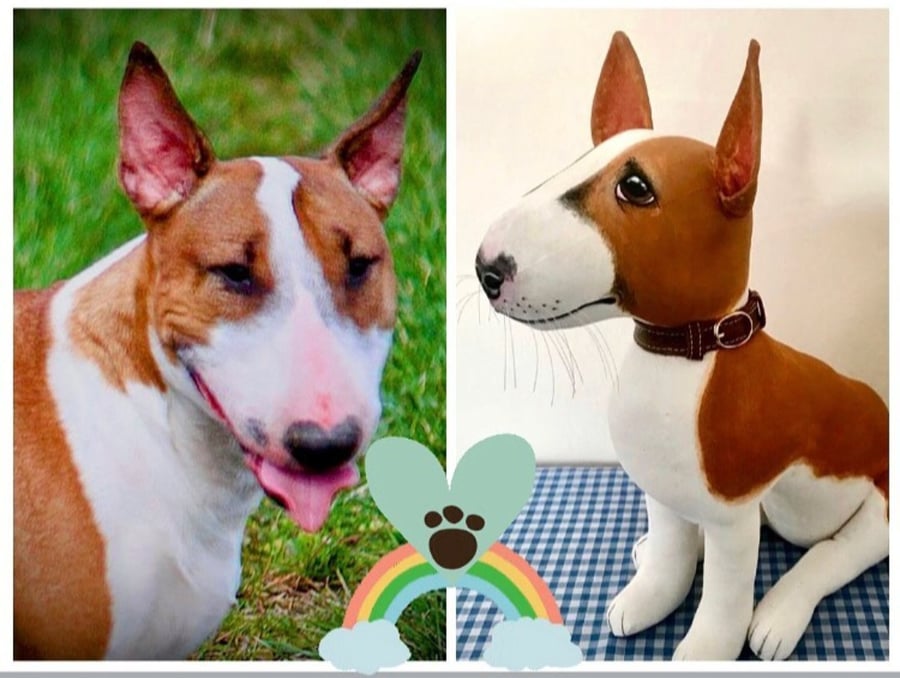 Fully personalised English Bull Terrier