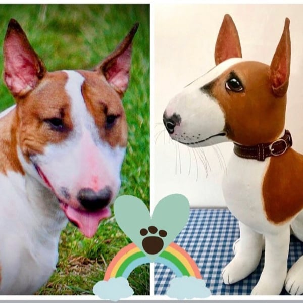 Fully personalised English Bull Terrier