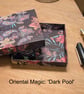 A handmade, ultra-thin gift box - Oriental Magic  'Dark Pool' 