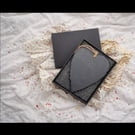 Slate heart sign - custom engraved