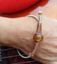 Re-Purposed Guitar String Bangle. A Great Gift For Any Guitarist Or Musician