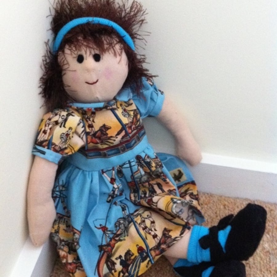 Genevieve rag doll