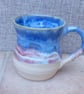 Coffee mug tea cup hand thrown stoneware pottery wheel handmade ceramic  - Image 4