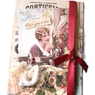 Vintage-Style Greeting Card - Crochet Greeting Card - Sewing Card