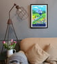 Mount Rainier travel poster print by Artist Susie West - Image 4