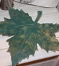 Handmade ceramic leaf decoration - Image 3