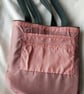 Handcrafted embroidered and appliqued unique sage green shoulder bag. - Image 9