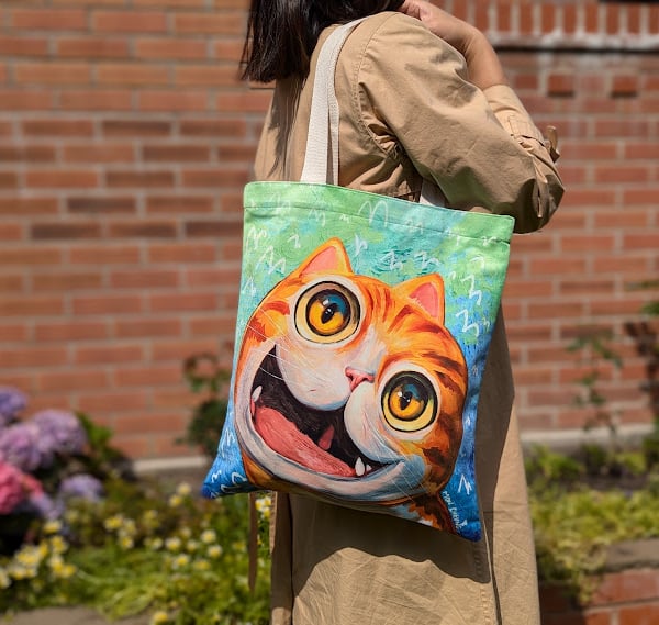 Individually Printed Tote Bags - The Pure Excitement Tote