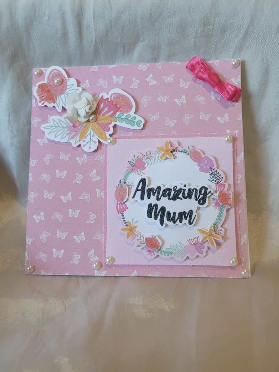 Mothers Day Greeting Card - Amazing Mum