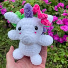 White Plushie Unicorn