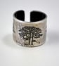 Sterling silver Tree Ring - Image 4