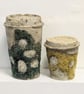 Beached Coffee Cup - sculpture from recycled materials  - Image 1