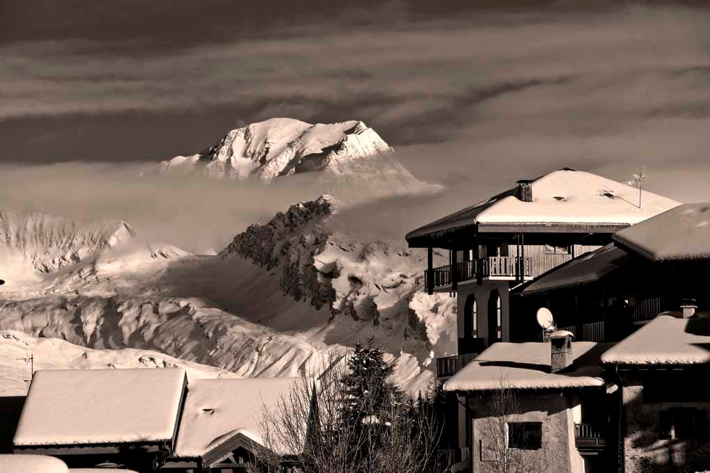 Mont Blanc Peisey Vallandry French Alps France Photograph Print
