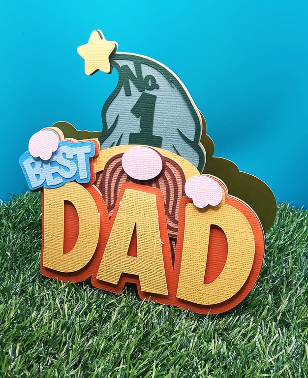 Fathers Da card for Gnomedad