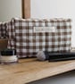 The Quilted Make Up Bag, Women's Cotton Make Up Bag, Cosmetics, Skincare