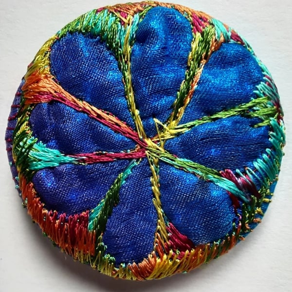  Perfectly Imperfect Badge 45mm Multicoloured Textile Badge 