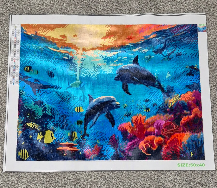 Marine Life Diamond Art