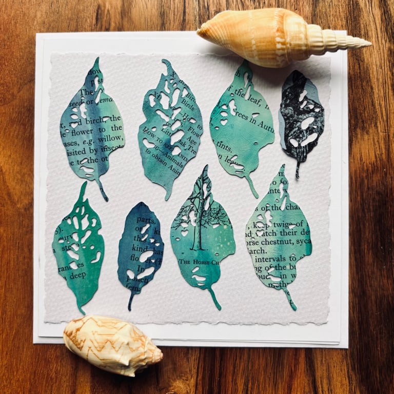 Verdigris Foliage 3 - with envelope
