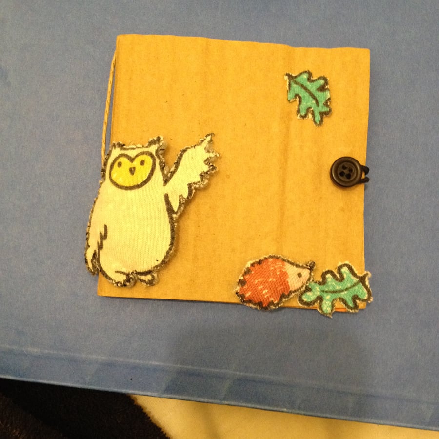 Small handmade journal.