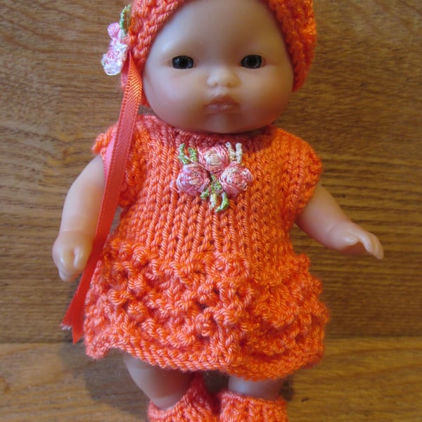 Hand Knitted 5 Inch Dolls Clothes