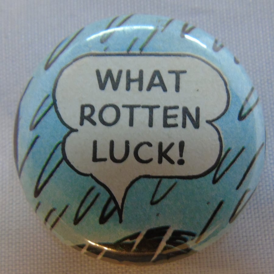 Comics Badge - Rotten Luck