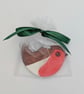 Clay robin decoration,  garden bird hanging decoration, memorial robin - Image 7