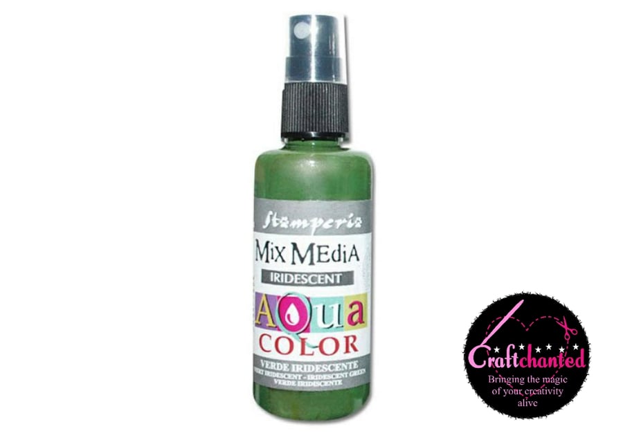 Aquacolor Spray - Iridescent Green - 60ml