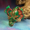 Tiny Elemental Fire Dragon 'Fyer' OOAK Sculpt by artist Ann Galvin Gnome Village