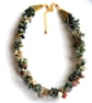Fancy Jasper Gemstone Twisted Rope Necklace 18-20 inches - Image 6