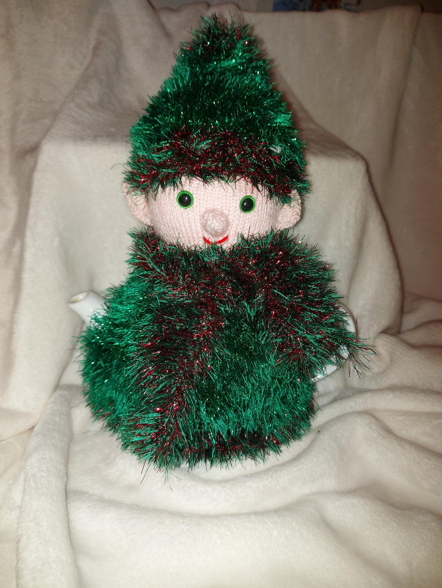 Elf Festive Tea-pot Cosy (Christmas)