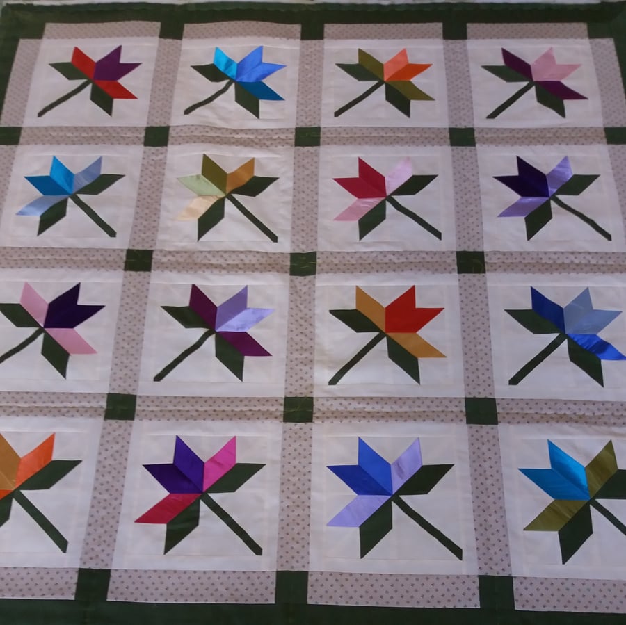 jewel garden quilt