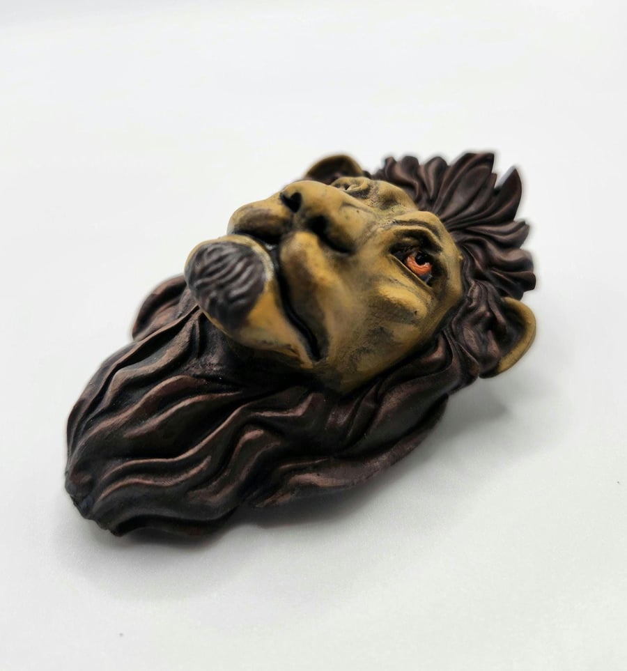 Fridge Magnet Lion Decoration