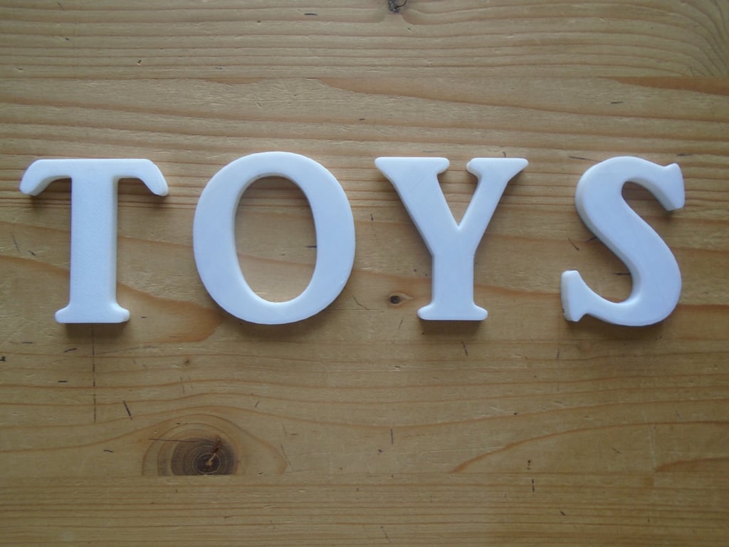 Toys Self Adhesive letters 