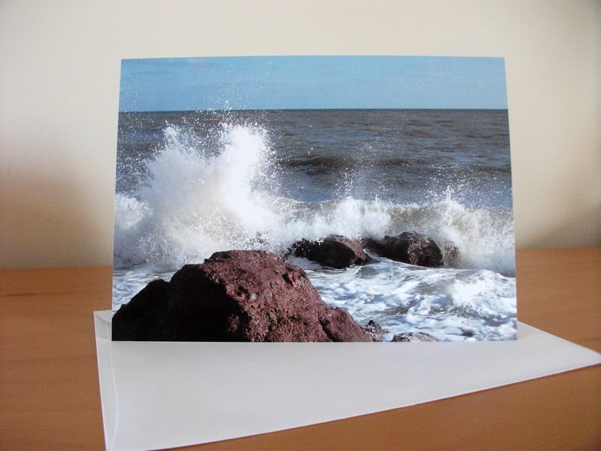 A5 Card - Shaldon Beach