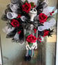 Jack skeleton door wreath