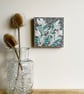 Original Floral Art - Willow Mosaic Wall Plaque in Anthracite  - Image 3