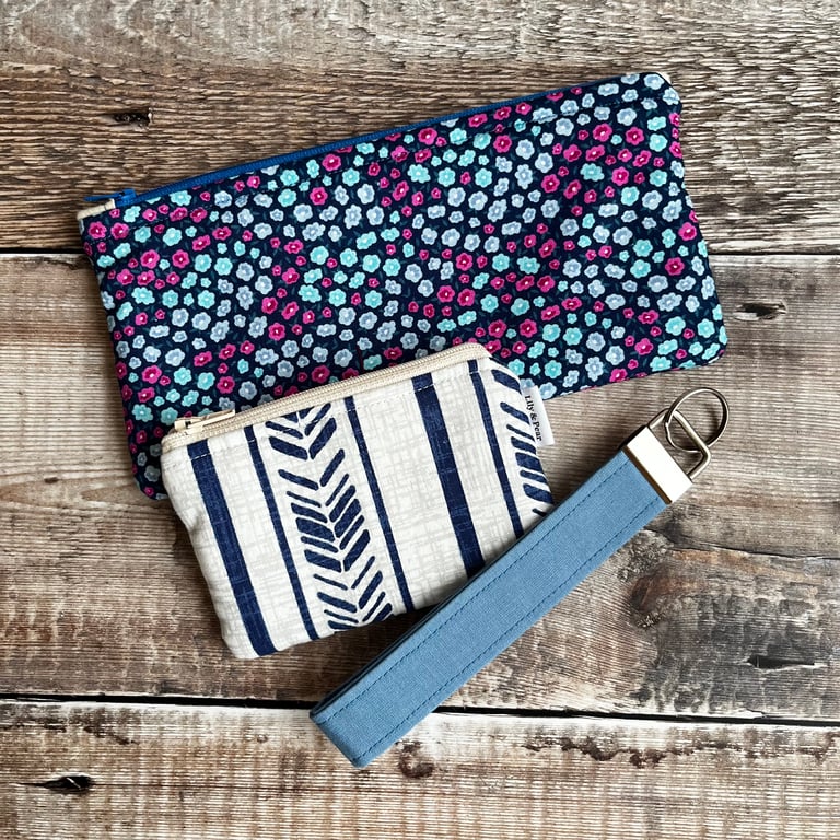 Betty Blue Makeup Bag Gift Set