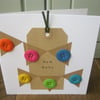New Baby Button Card