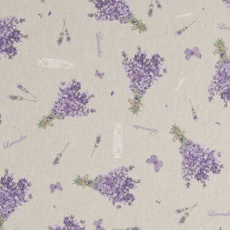 135cm Round  Lavender Tablecloth. Cotton. 