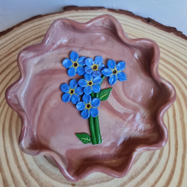 Forget Me Knot Trinket Dish